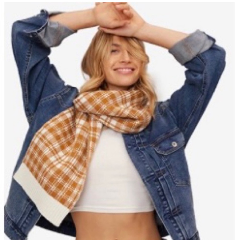 NWT Timberland Checkered Scarf